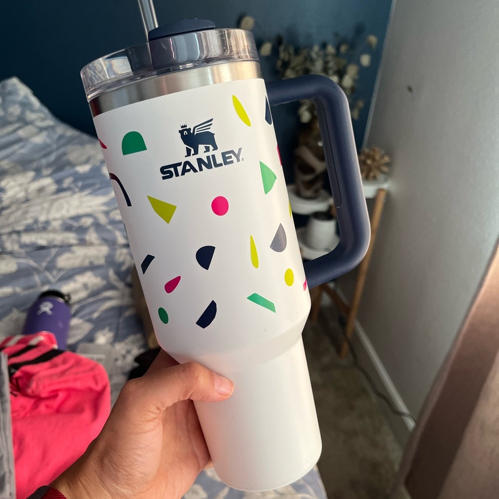 Stanley White and Blue Coffee Mug Set for Kitchen